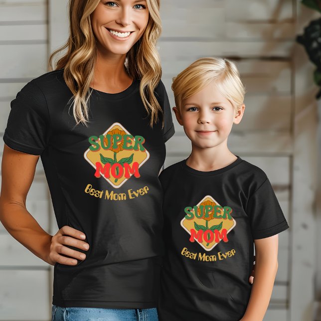 T-shirt Super de la fête des mères (Créateur téléchargé)