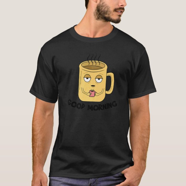 T-shirt Super déclaration Caféine Café Coupe petit déjeune (Devant)
