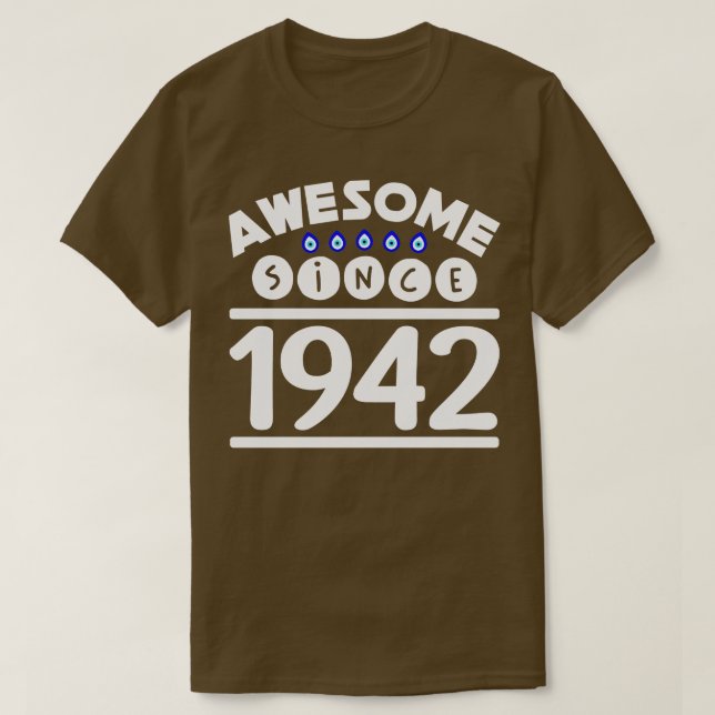 T-shirt Super depuis 1942 (Design devant)