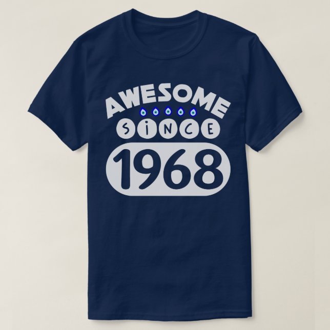 T-shirt Super depuis 1968 (Design devant)