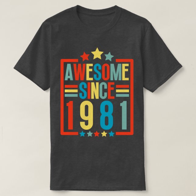 T-shirt Super depuis 1981 (Design devant)