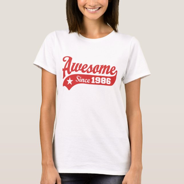 T-shirt Super depuis 1986 (Devant)