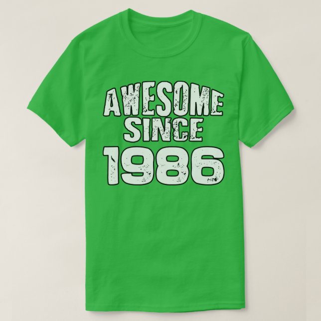 T-shirt Super depuis 19861 (Design devant)