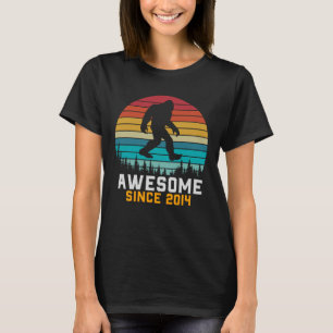 T-shirt Super depuis 2014 Anniversaire Bigfoot Retro