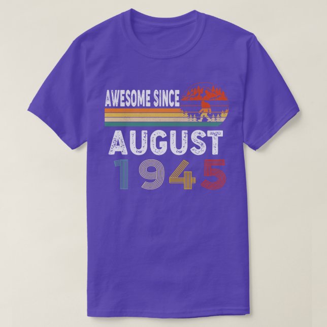 T-shirt Super depuis août 1945 (Design devant)