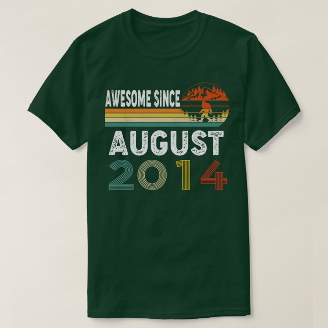 T-shirt Super depuis août 2014 (Design devant)
