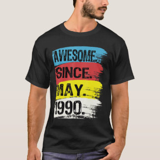 T-shirt Super depuis mai 1990 Gemini Homme Taurus Girl 32e