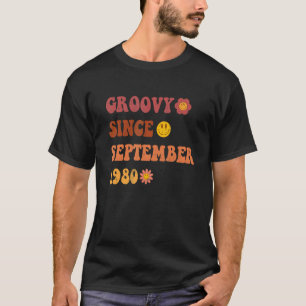 T-shirt Super depuis septembre 1980 Retro Super 42 Année O