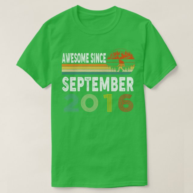 T-shirt Super depuis septembre 2016 (Design devant)