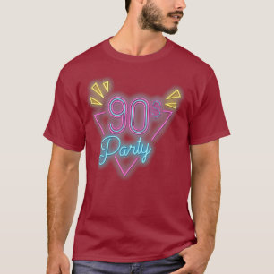T-shirt super Disco Vintage coloré 90s Party Dance