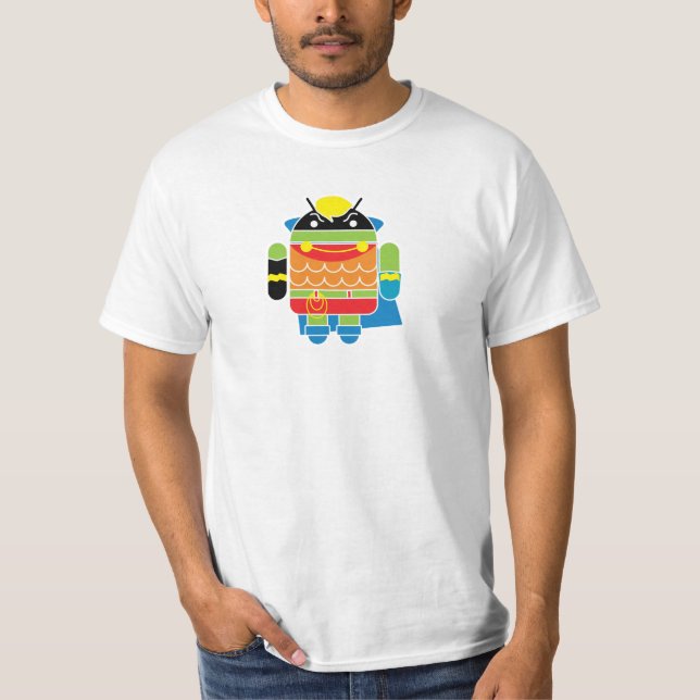 T-shirt Super Droid (Devant)