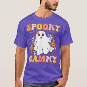 T-shirt Super Éffrayant Mammy Ghost Boo Halloween Costume
