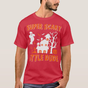 T-shirt Super Effrayant Petit Dude Costume Halloween Premi