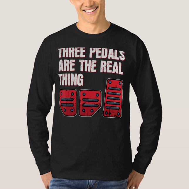 T-shirt Super énoncé de conduite accélérateur de frein péd (Devant)