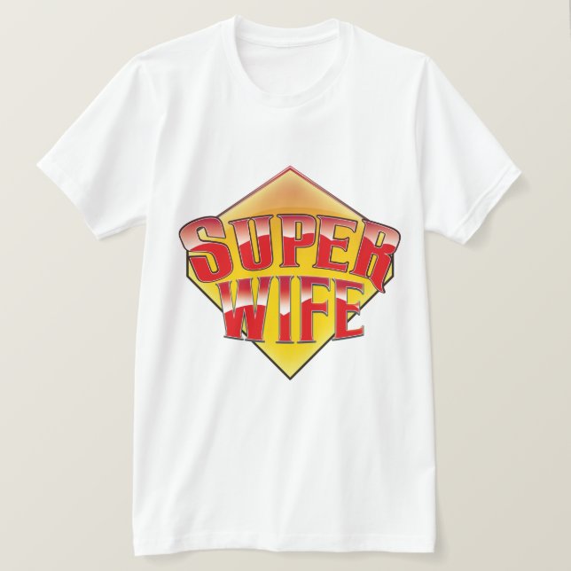 T-shirt Super Épouse (Design devant)