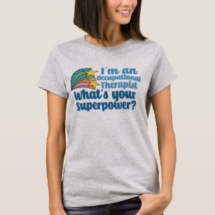 T-shirt Super-ergothérapeute Cute OT