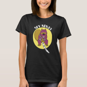 T-shirt Super Espion Gaming Castor Ninja Joueurs Garçons F