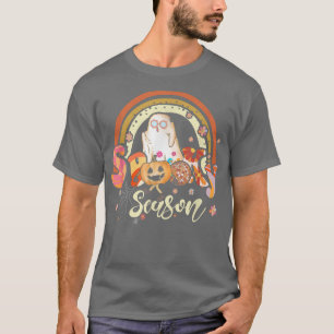T-shirt Super fantôme Éffrayant une saison Horreur Hallowe