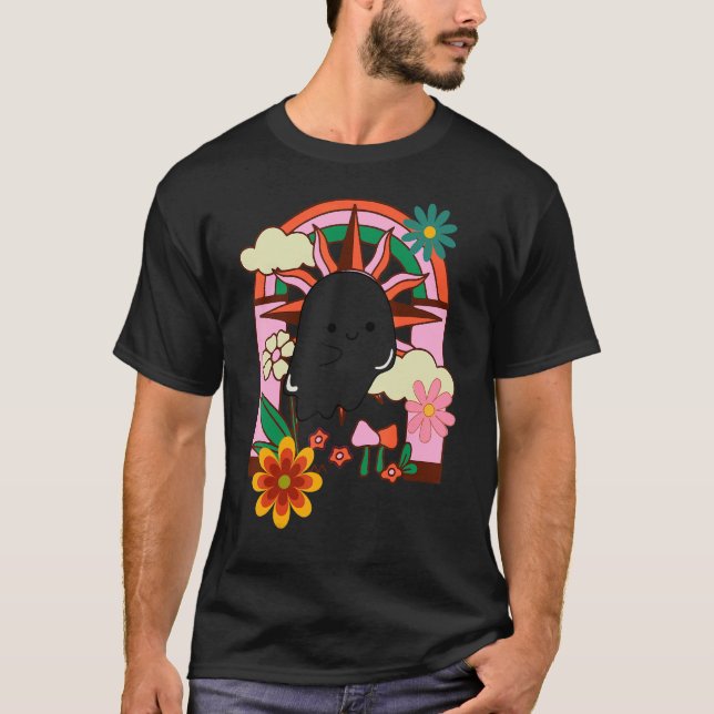 T-shirt Super Fantôme Éffrayante saison Boho Éffrayant Fan (Devant)