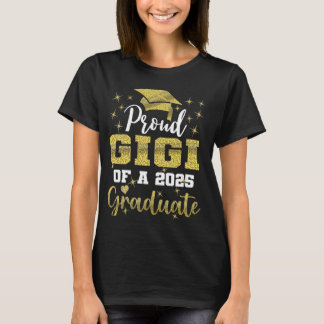 T-shirt Super Fière Gigi de 2025 Graduate Senior Graduatio