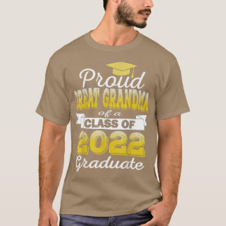 T-shirt Super Fière Grand Grand Grand-mère de 2022 Graduat