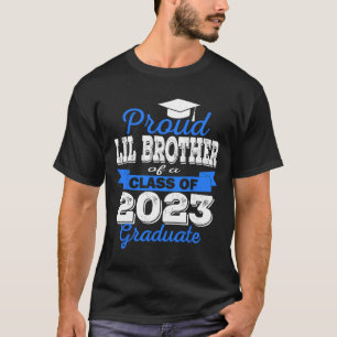 T-shirt Super Fière Petit Frère de 2023 Graduate Awesom