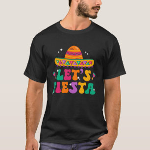 T-shirt Super Fiesta Sombrero Casquette mexicain Cinco De