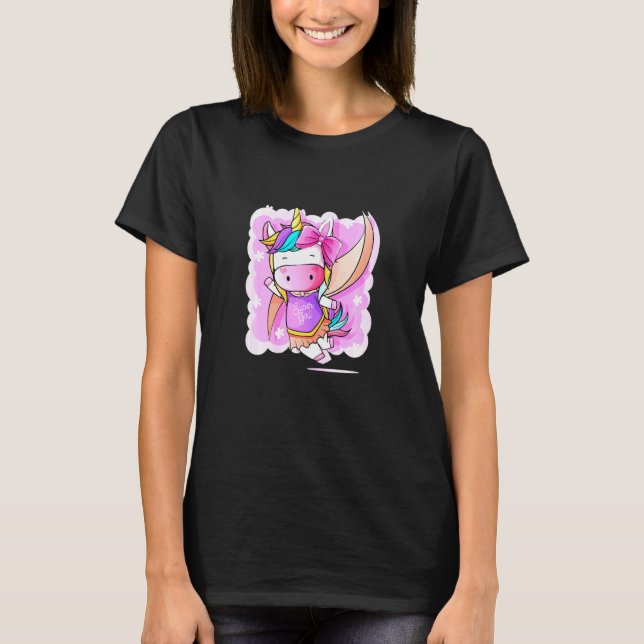 T-shirt Super fille de Unicorn (Devant)