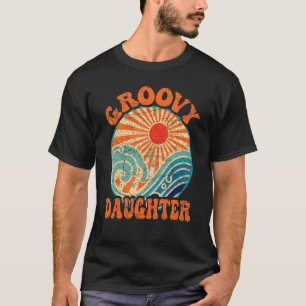 T-shirt Super fille les années 70 esthétique 1970 Retro Da