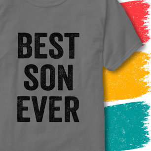 T-shirt Super Fils Incroyable Graphique Meilleur Fils Jama