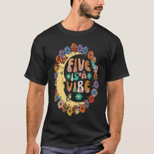 T-shirt Super Five est une Vibe 5e Anniversaire Crescent M