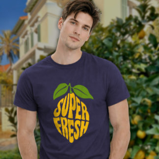 T-shirt Super frais lemon fun graphique d'été