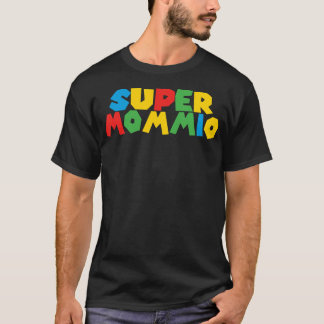 T-shirt Super Gamer Mommio Femmes Day Pour Les Mères De Hu