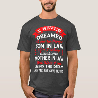 T-shirt super gendre en droit cadeaux de mère en droit 202