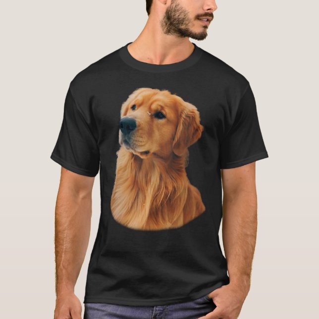 T-shirt Super Golden Retriever (Devant)