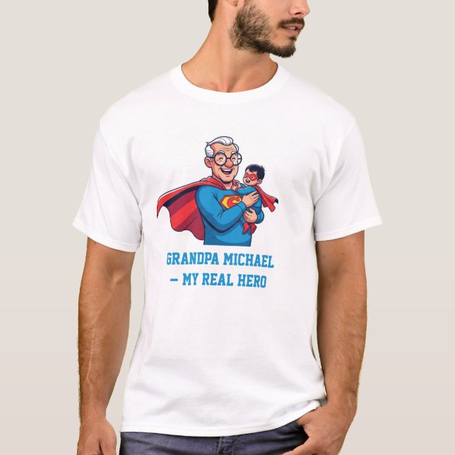 T-shirt Super Grand-Père (Devant)