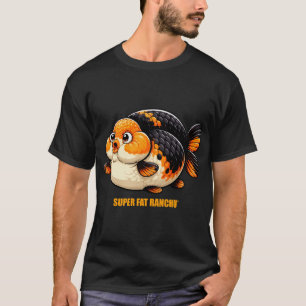 T-shirt SUPER GRAS RANCHUÂ© Poisson Rouge Ranchu de Haute 