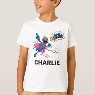 T-shirt Super Grover Vintage personnalisé