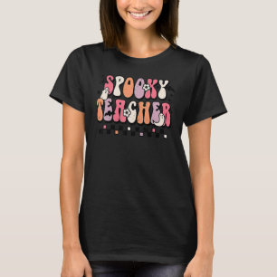 T-shirt Super Halloween Enseignant Éffrayant Trick Ou Ense
