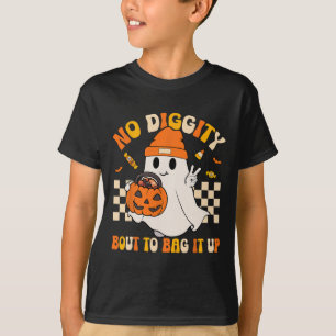 T-shirt Super Halloween Fantôme Botte Pas de crosse numéri