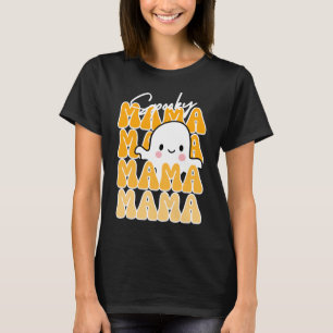 T-shirt Super Halloween maman mignon fantôme perturbé drôl