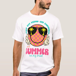 T-shirt Super Happy Face Vibes Été M'A Attiré L'Esprit Sur