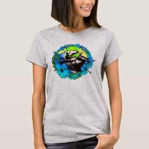 T-shirt Super Hawaiian Surfer 1960's Retro Graphic Tee