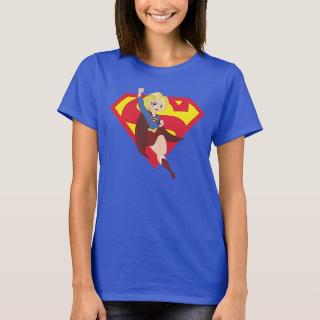 T-shirt Super Hero filles Supergirl DC (Devant)