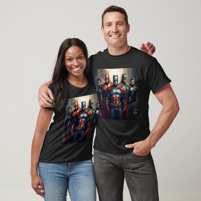 T-shirt Super Herois (Unisexe)