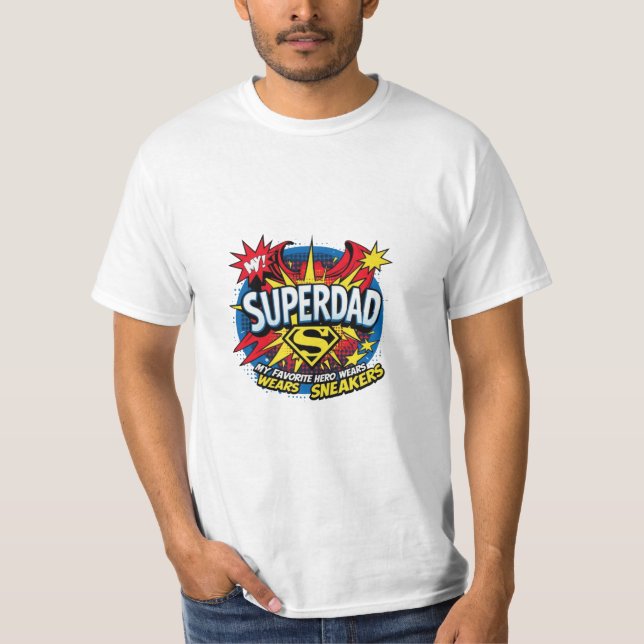 T-shirt super héros (Devant)