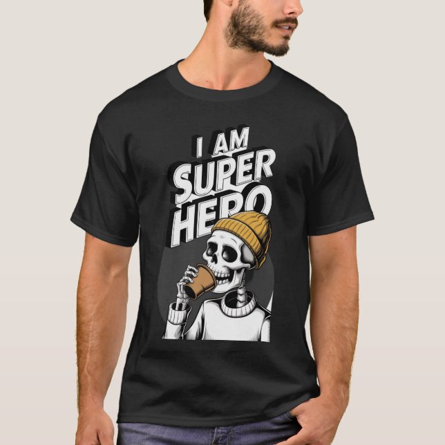 T-shirt super héros (Devant)
