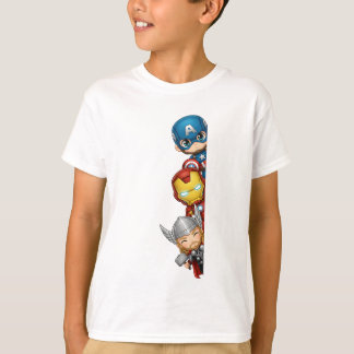 T-shirt Super Héros Cute Avangers Design Fouineur