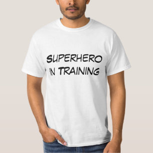 T-shirt Super héros dans la formation