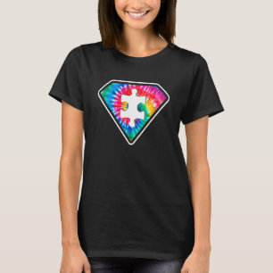 T-shirt Super-héros de la sensibilisation à l'autisme Mama